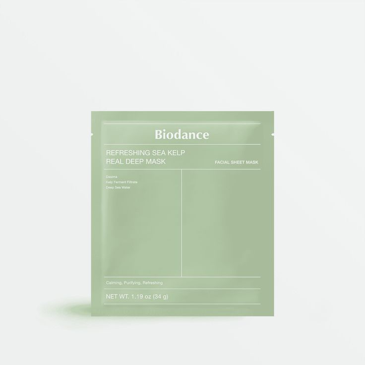 Biodance Refreshing Sea Kelp Real Deep Mask